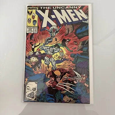 Buy 1988 Marvel Comics X-Men #238 The Uncanny Series Graded 9.6 + Marc Silvestri • 9.99£