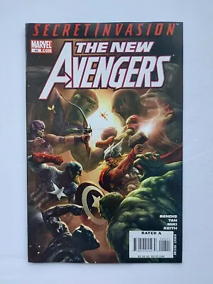 Buy Marvel Comics The New Avengers #43 Secret Invasion 2008 • 3.49£