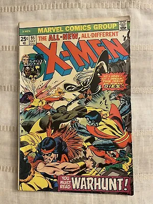 Buy Uncanny X-Men #95 Bronze Age Death Of Thunderbird 4th Wolverine Fine • 141.93£