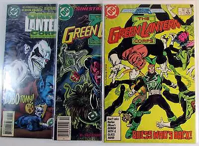 Buy Green Lantern Lot Of 3 #217,207,Quartery 8 DC (1986) Comic Books • 10.65£