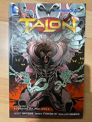 Buy Talon Scourge Of The Owls Paperback TPB Graphic Novel DC Comics New 52 Batman • 9.95£