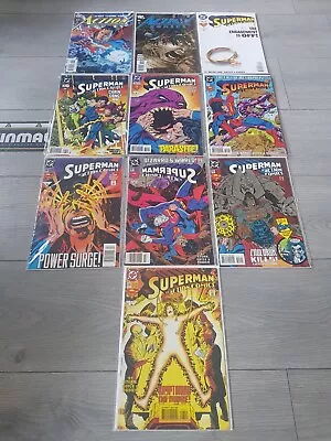 Buy DC 10X Superman In Action Comics Job Lot Bundle DC Universe Comics  • 14.99£