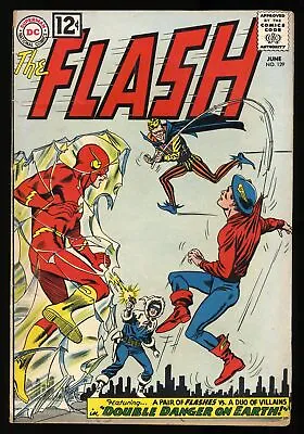 Buy Flash #129 VG 4.0 2nd Appearance Of Golden Age Flash! DC Comics 1962 • 44.41£