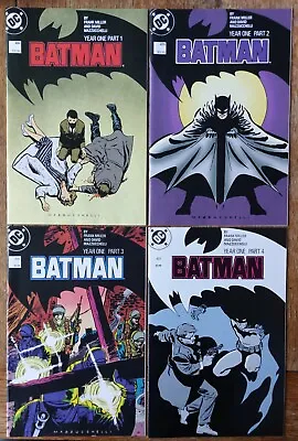Buy Batman #404-407 Facsimilie Ed.s - Complete Year One! 405 406 Miller Mazzucchelli • 19.99£