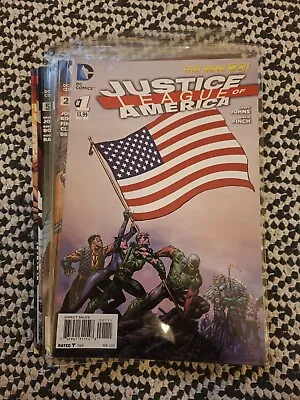 Buy JUSTICE LEAGUE OF AMERICA DC Comics  Issues #1-14 The New 52 Total 14 Comics • 20£
