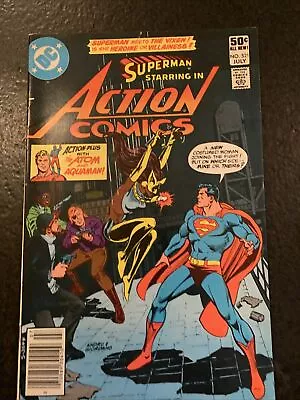 Buy Action Comics #521, 1st Appearance Vixen, Atari Insert, Newsstand, 1981 • 31.54£