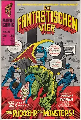 Buy FANTASTIC FOUR #121 (1-2) NICE CONDITION Williams 1974 Fantastic Four • 10.37£