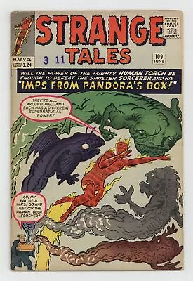Buy Strange Tales #109 VG 4.0 1963 • 110.69£