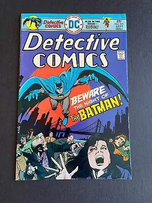 Buy Detective Comics #451 - The Batman's Burden! (DC, 1940) VF • 12.89£