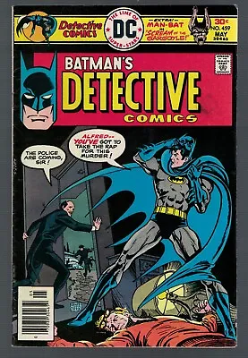 Buy Dc Batman Detective Comics 459 FN+ 6.5 Justice League 1976 • 15.99£