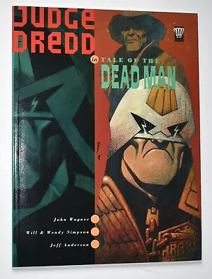 Buy JUDGE DREDD Tale Of The Dead Man Graphic Novel 1991 1st Edition 2000AD NR MINT • 6.99£