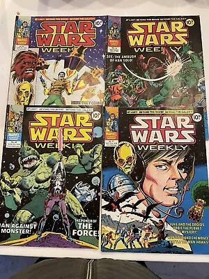 Buy Marvel Star Wars Weekly 1978 Nos 15 17 18 20 • 8£