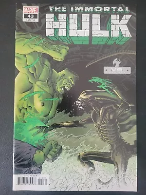 Buy The Immortal Hulk #43 (2021) Marvel Comics Vs Alien Variant Cover! • 5.53£