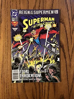 Buy DC Comics Superman In Action Comics, Reign Of The Supermen  #690 August 1993 • 5.63£