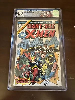 Buy Giant Size X-men #1 CGC 4.0 (1975) 1st Storm Colossus Nightcrawler Marvel Comics • 1,224.96£
