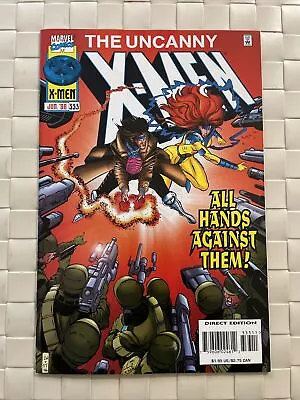 Buy The Uncanny X-men #333 (1996) Key! 1st Full Appearance Of Bastion (1) • 16.59£