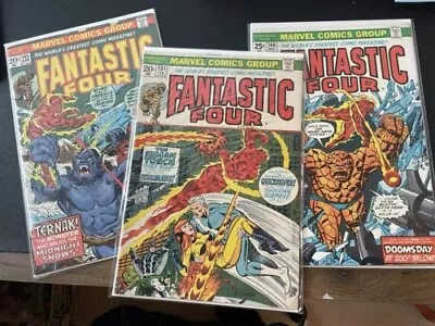 Buy Fantastic Four #131, 145 & 146 Lot Set Marvel Comics 1973 Bronze Age Mid Grade  • 17.69£