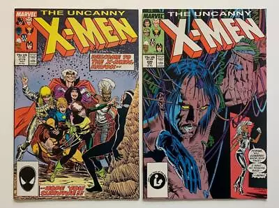 Buy Uncanny X-men #219 & #220 (Marvel 1987) 2 X VF+ Copper Age Issues • 12.71£
