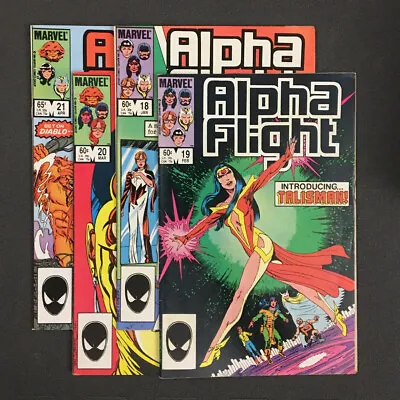 Buy Alpha Flight 18 19 20 21 (1985), John Bryne, VG, Marvel Comics, BARGAIN • 12.95£