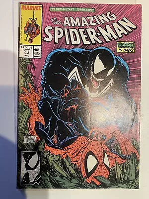 Buy Marvel Comics The Amazing Spider-Man: Venom Is Back Comic Book #316 (Jun1989) VF • 50£