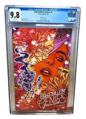 Buy Eight Billion Genies #1 ~ CGC 9.8 Variant Cover B ~ Jenny Frison Cover • 48.22£