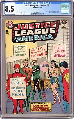 Buy Justice League Of America #28 CGC 8.5 1964 3758562019 • 205.48£