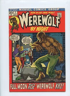 Buy Werewolf By Night #1 1972 (FN- 5.5)* • 103.28£