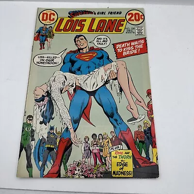 Buy Superman's Girlfriend Lois Lane #128 Death DC Comics 1972 Rose & The Thorn • 7.91£
