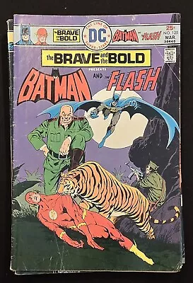 Buy Brave And The Bold #125 Comic Book Batman And The Flash 1976 VF • 11.98£