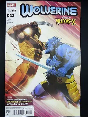 Buy WOLVERINE #33 - Jul 2023 Marvel Comic #2PK • 3.90£