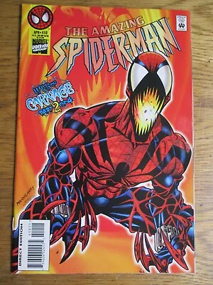 Buy The Amazing Spider-man # 410 Web Of Carnage Pt 2 1st Spider Carnage • 19.95£