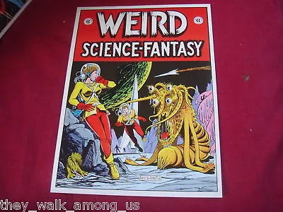 Buy EC COMICS COVERS ART PRINT Weird Science-Fantasy Ann.#1 • 8.95£