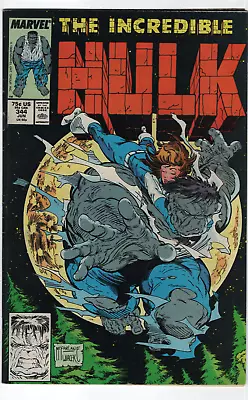 Buy Incredible Hulk #344 Iconic Todd McFarlane Cover Marvel Comics 1988  • 23.74£