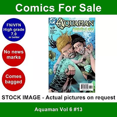 Buy DC Aquaman Vol 6 #13 Comic - FN/VFN Clean 01 February 2004 • 4.99£