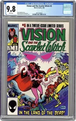 Buy Vision And The Scarlet Witch V2 5 1986 CGC 9.8  WandaVision Agatha Harkness • 64.06£