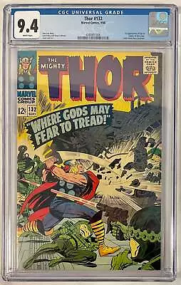 Buy Marvel Comics The Mighty Thor #132 CGC 9.4 • 279.83£