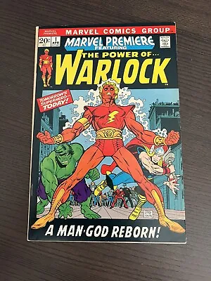 Buy Marvel Premiere #1 Power Of Warlock First Appearance Him As Adam Warlock • 249.95£