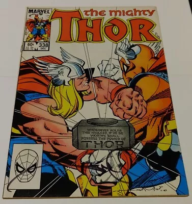 Buy Thor #338 Signed By Walter Simonson ~ Origin & 2nd App. Beta Ray Bill ~ 1983 VF • 29.35£