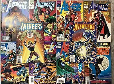 Buy Avengers 371-375,377-379,384,385 Marvel 1994/95 Comic Books • 15.80£