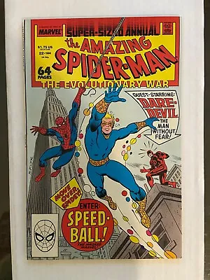 Buy Amazing Spider-Man Annual #22 Comic Book  1st App Speedball • 11.87£
