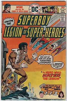 Buy Superboy Comic Book #216 DC Comics 1976 GOOD • 2.80£