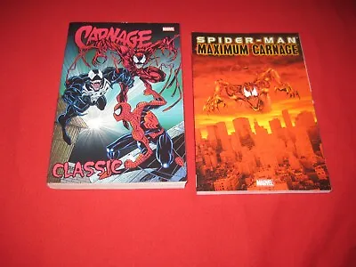 Buy Spider-man Maximum Carnage Classic 361 362 378 410 430 431 Tpb Graphic Novel • 100£