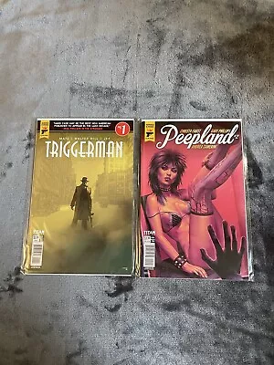 Buy Hard Case Crime Comic Bundle Triggerman Peepland • 3£