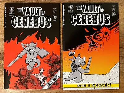 Buy Vault Of Cerebus #1 And #2 Remastered NM Waverley Limited 200 & 350 Copies !!! • 39.84£