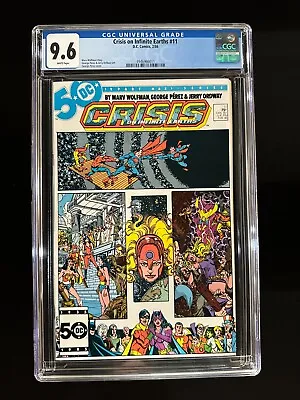 Buy Crisis On Infinite Earths #11 CGC 9.6 (1986) - Superman • 39.57£
