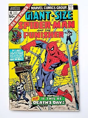 Buy Giant Size Spider-Man 4 (1975) 3rd App Of The Punisher • 23.99£