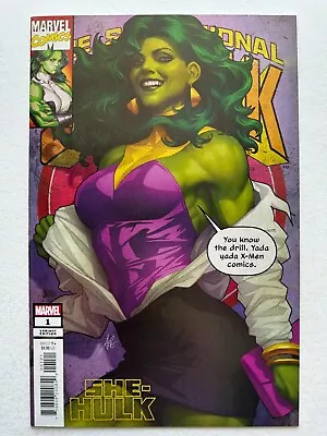 Buy SHE-HULK #1 (NM), Artgerm Variant, Rainbow Rowell, Marvel 2022 • 2.40£