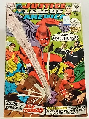 Buy Justice League Of America #64 - DC - 1968 - Fine - 1st Silver Age Red Tornado • 24.49£