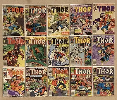 Buy The Mighty Thor No. 266, 267, 321, 328, 330, 340, 341, 345, 349, 350 •Lot Of 15 • 39.56£