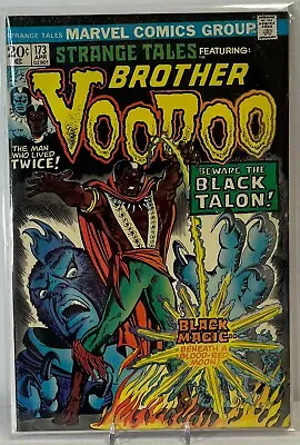 Buy BROTHER VOODOO #173 Strange Tales Marvil Comics - 1974 • 22.82£